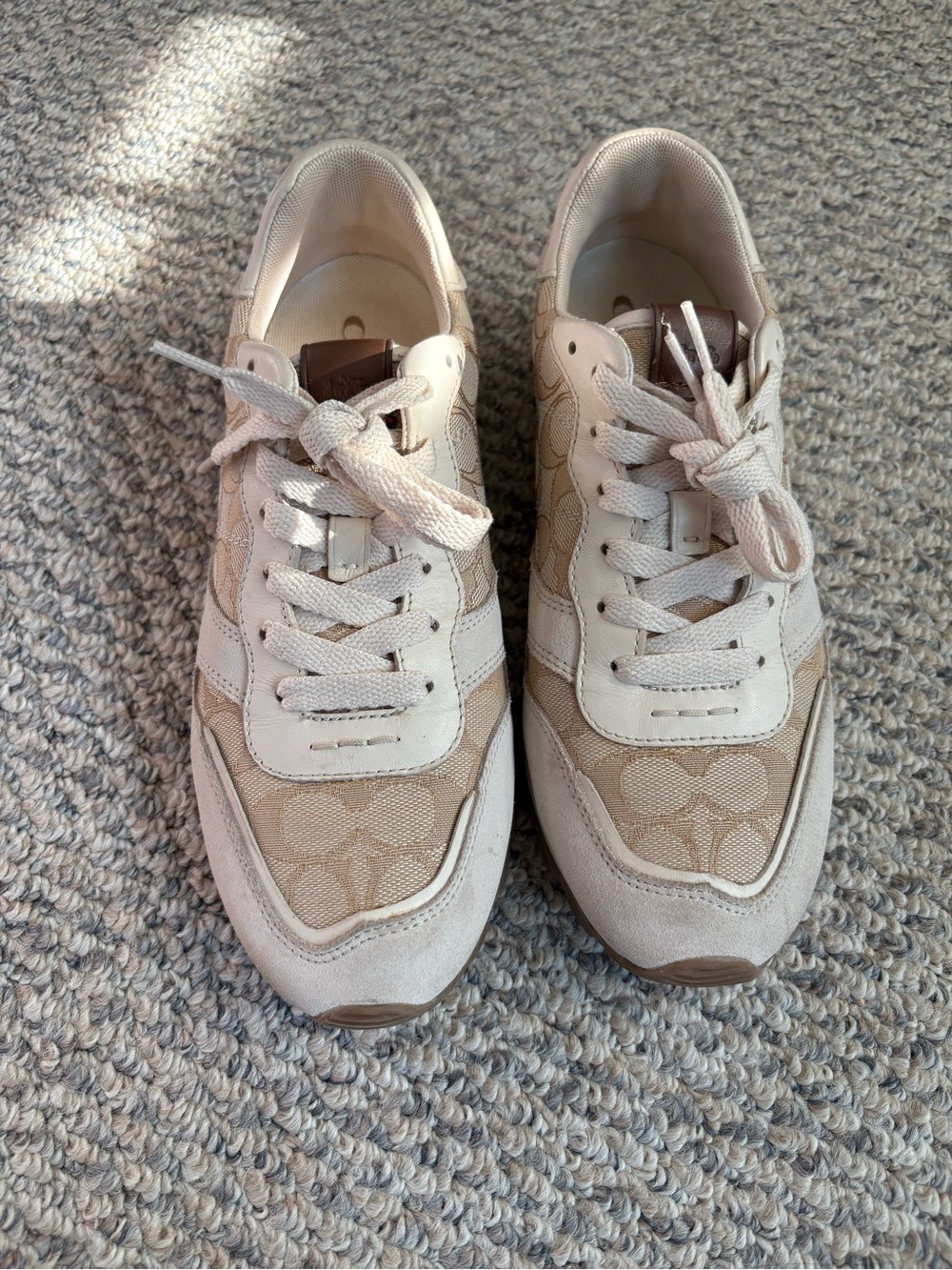 Coach Shoes 8.5 Brown Suade